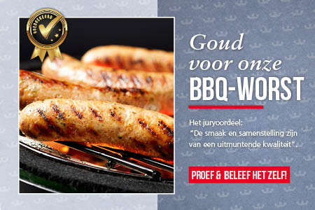 GOUD voor onze BBQ worst